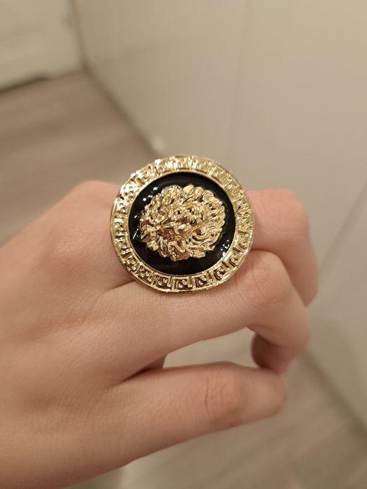 Pierścionek  Versace regulowany