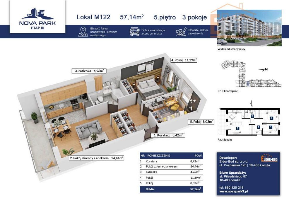 Mieszkanie z dużym potencjałem M-122