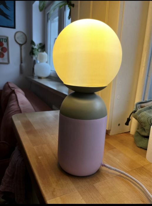 Lampa stołowa Nordlux notti okrągła matowa