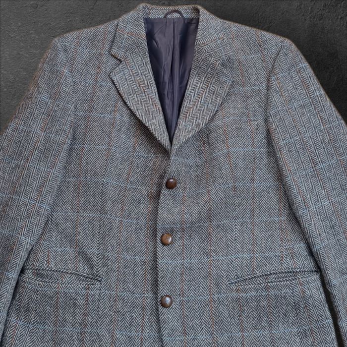 Marynarka Harris Tweed Wełniana Premium McNeal Męska L/XL