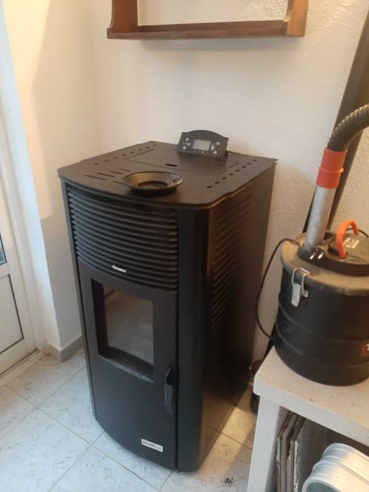 Salamandra a pellets