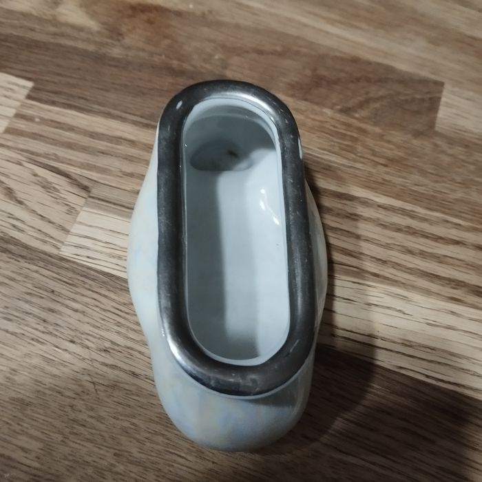 Papierośnica porcelanowa 11x5  z lat 60-70