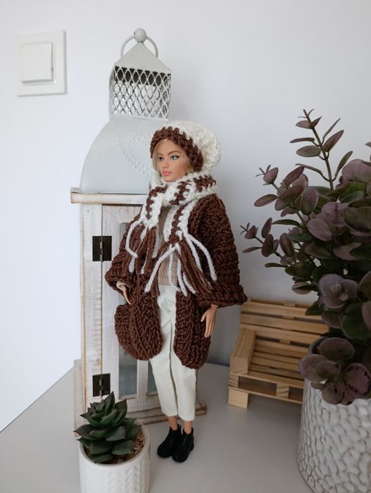 Komplet ubranek dla lalki Barbie
