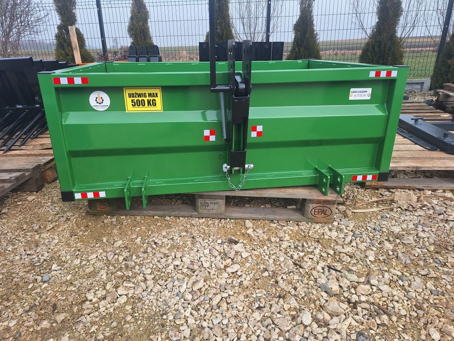 Na TUZ do ciągnika Skrzynia transportowa do ciągnika i minitraktorka