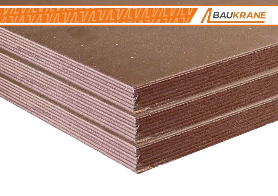 Sklejka budowlana brzozowa, Nowe arkusze Płyt, Szalunki stropowe