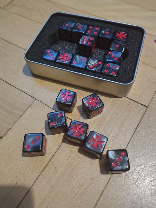 Kostki Dark Templars wersja perłowa, nieoficjalne