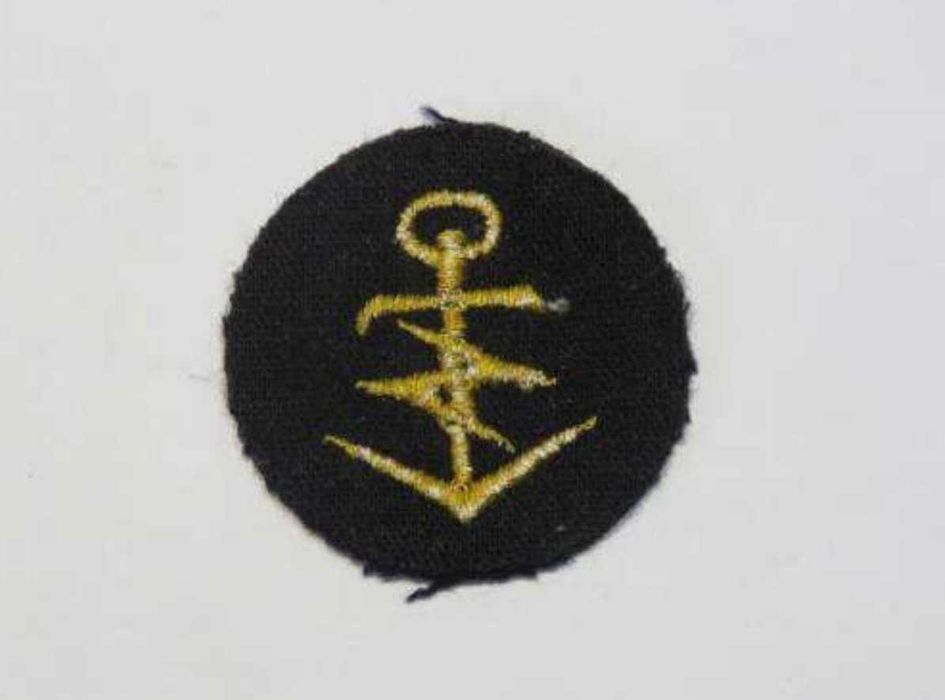 Distintivo de manga original para sargento de liderança da Marinha da Alemanha Ocidental