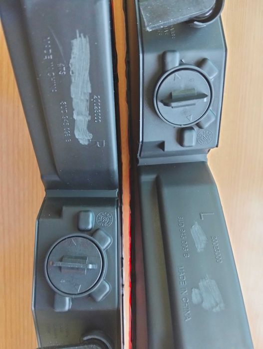 Luzes traseiras Audi Q3 2012 até 2018