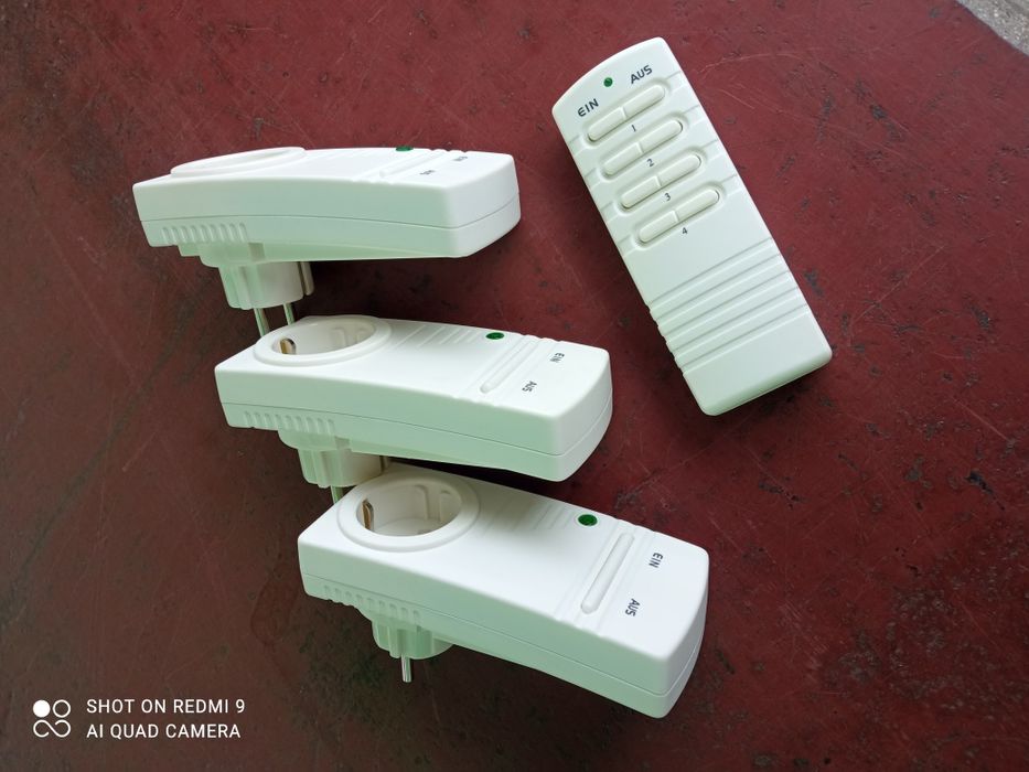 Sprzedam gniazdka sterowanie pilotem komplet 3 sztuki