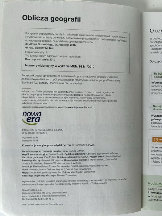 Oblicze geografii 1