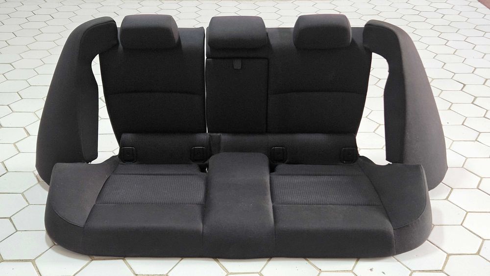 Conjunto Completo de Bancos (Tecido) + Quartelas Traseiras (Pele) - BMW E90