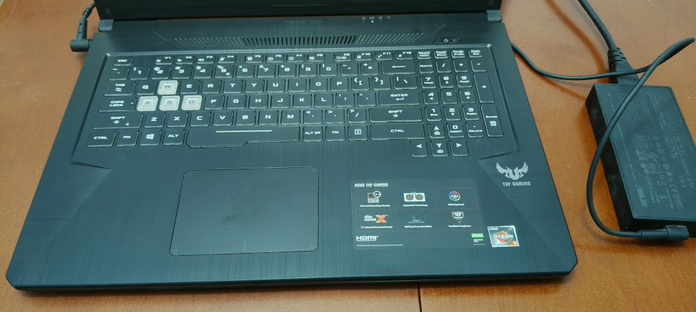Używany LAPTOP Asus TUF FX705DT Ryzen 5 3550H 32GB 512GB SSD Win11