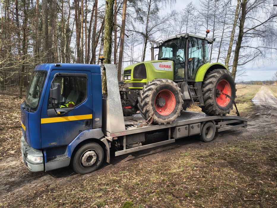LAWETA HDS  / pomoc drogowa Warszawa  holowanie transport maszyn AGAL