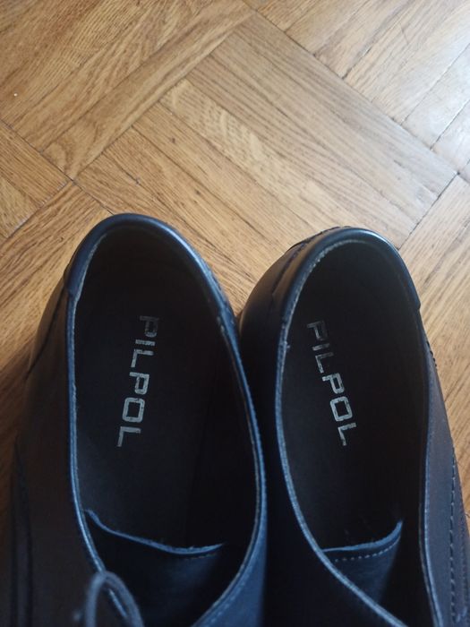Buty garniturowe  Pilpol   r.42 granatowe