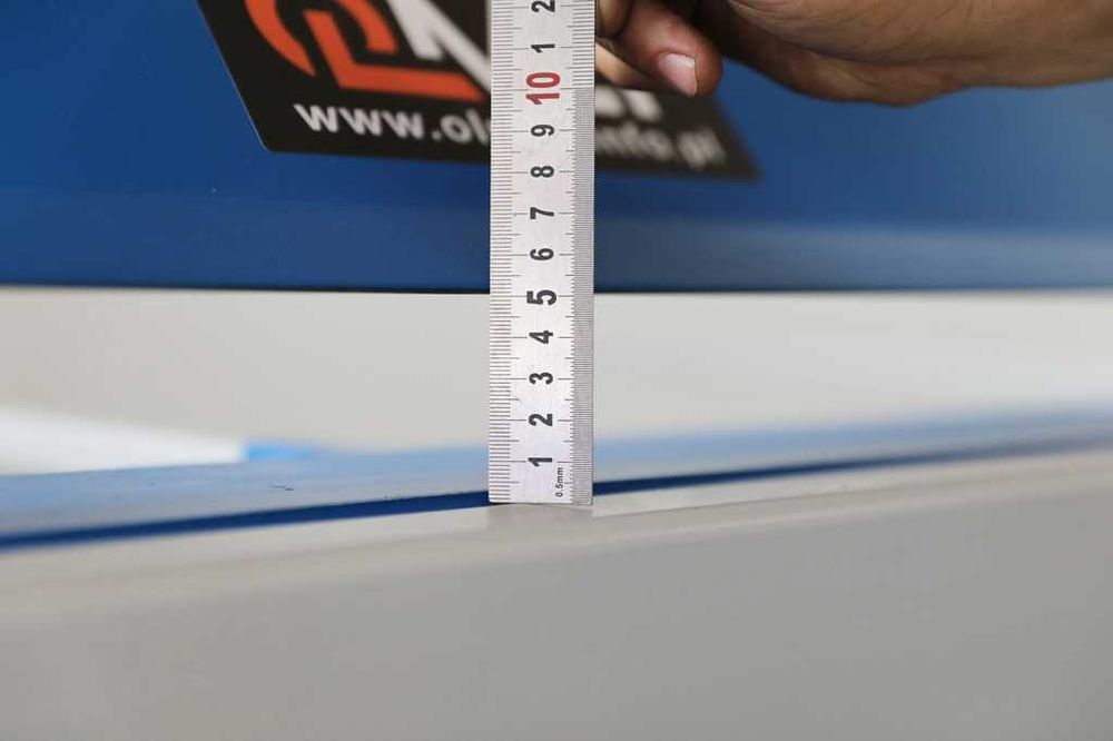 Giętarka/Zaginarka M40x2200 z nożem krążkowym