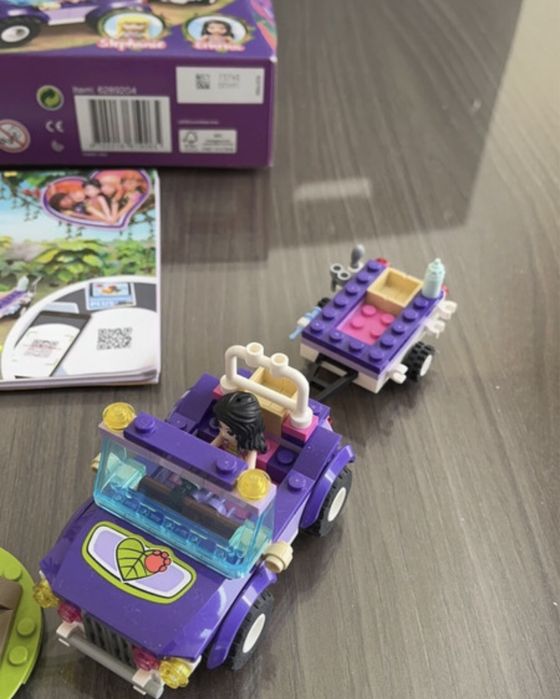 Lego friends selva com caixa