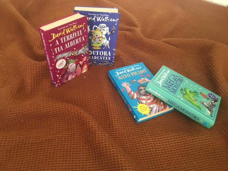 Avozinha gangster Livro David Walliams - Como Novos