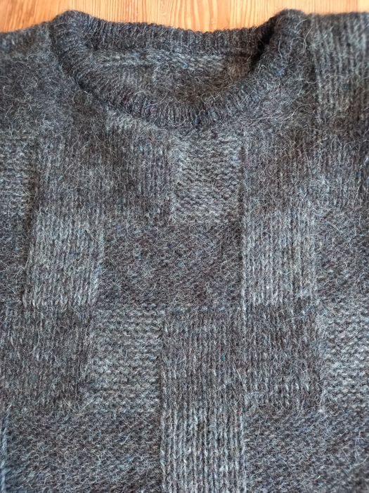 sweter męski wełniany
