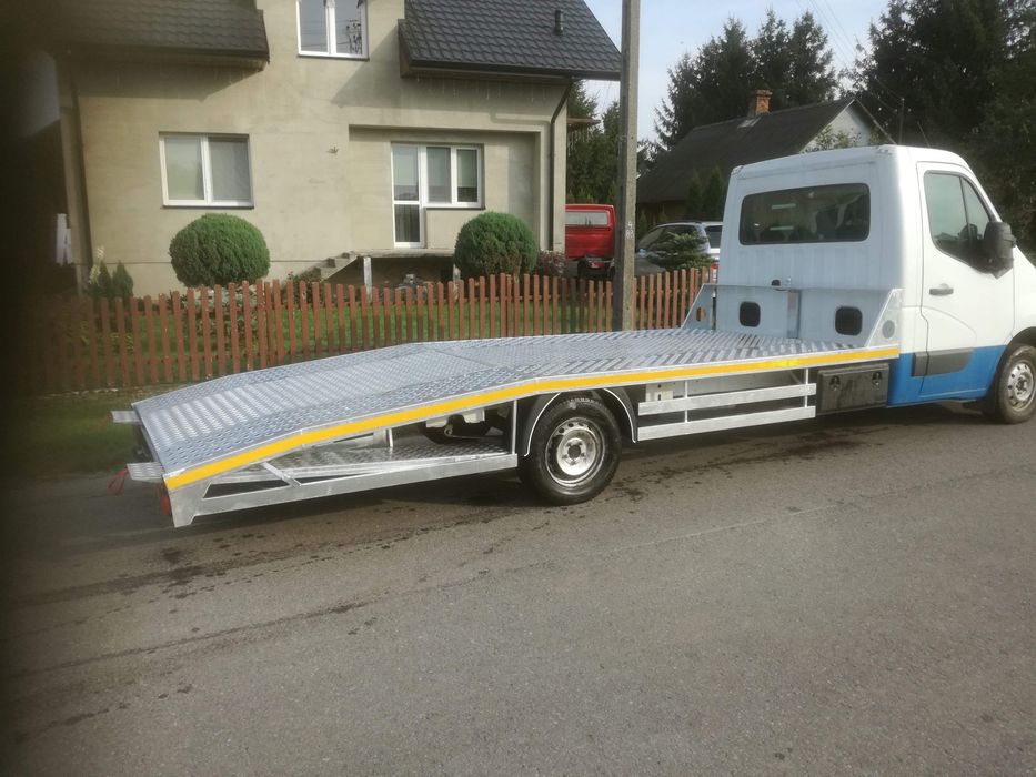 Zabudowa autolawety. Najazd