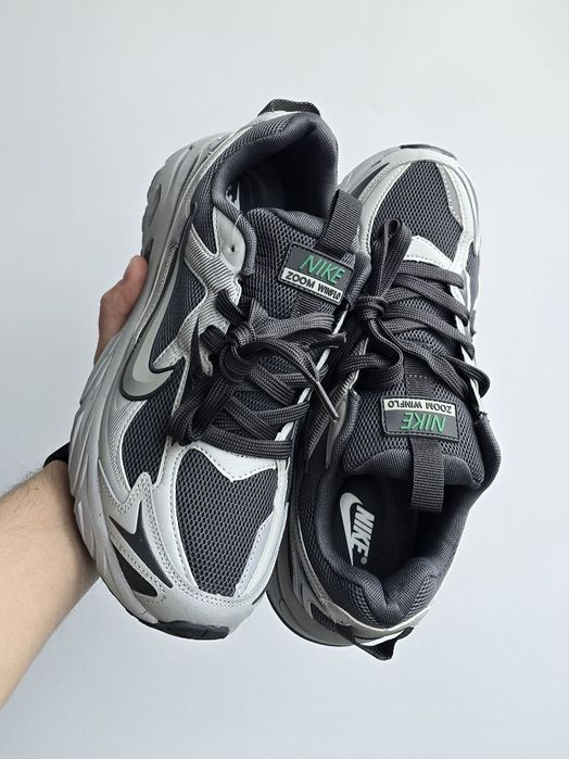 Кросівки Кроссовки Nike Zoom Winflo Grey Серый Сірий Кросовки демісезон