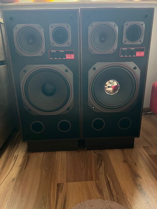 2x głośnik Tonsil ALTON 80 – kultowe kolumny vintage 80W potężny bas