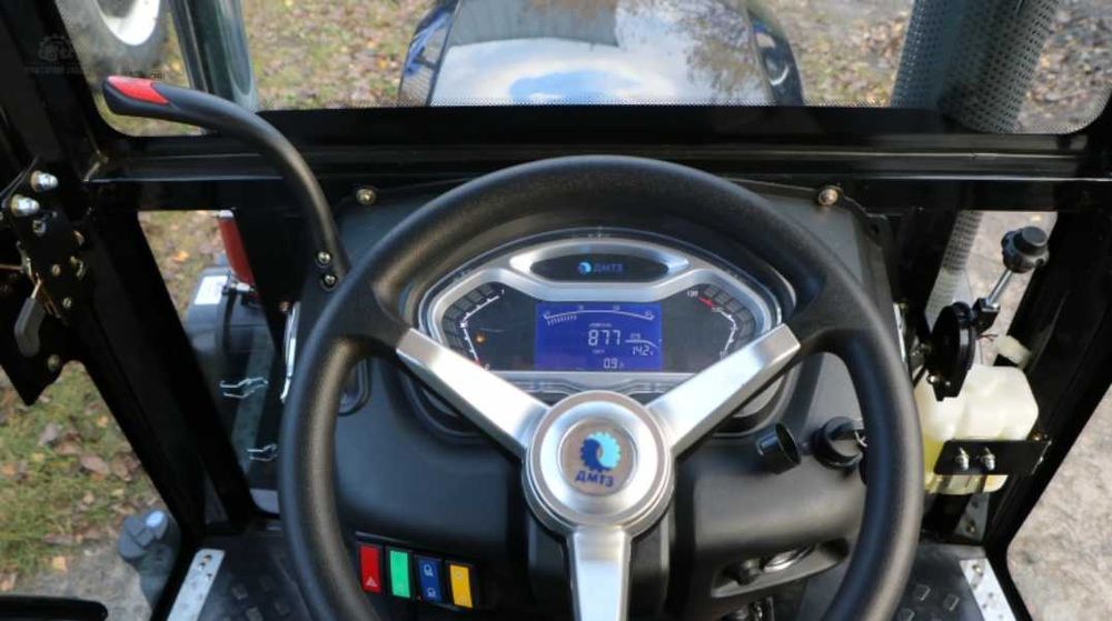 Мінітрактор ДМТЗ 504 XC Компресор Примусова гідравліка РЕВЕРС КРЮКИ