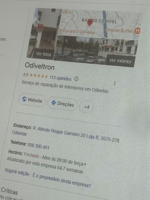 Televisão Samsung