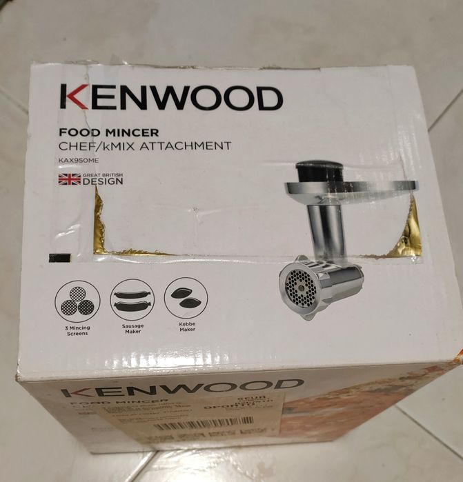 Picador de carne Kenwood  compatível  robot de cozinha Kmix e chef