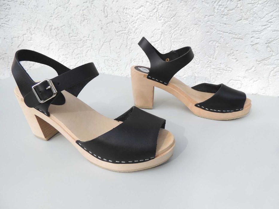 Szwedzkie drewniaki **PIUKK** roz 40