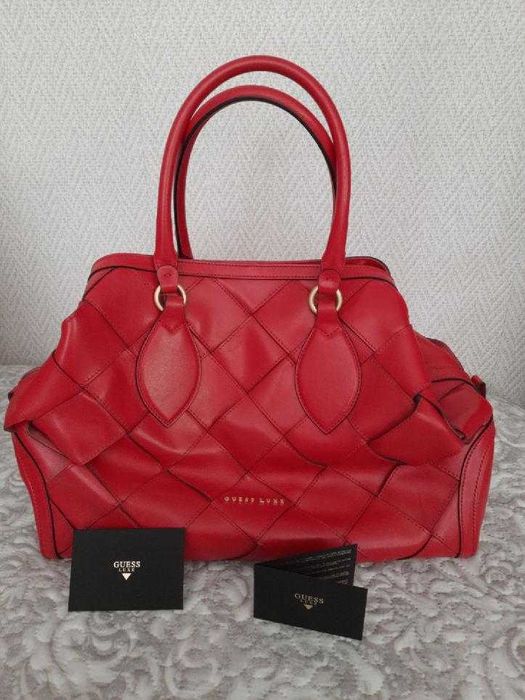 Guess luxe skórzana torebka Giorgia