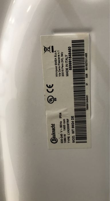 Продам два в одному ( пральна машина 8кг плюс сушка 6кг) .