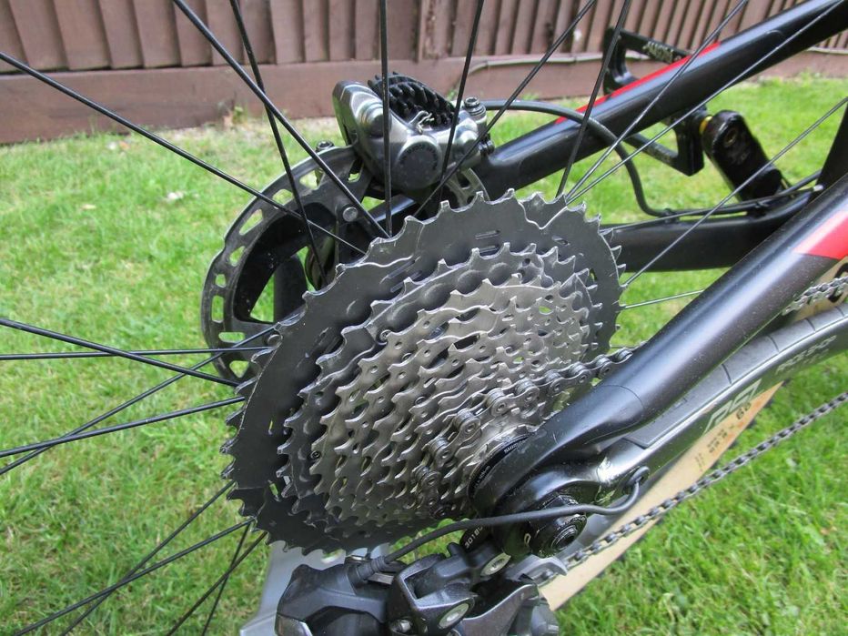 Bicicleta BTT Trek Top Fuel 9,9 RSL Carbon 29er Rockshox SID Shimano XTR DI2 funciona