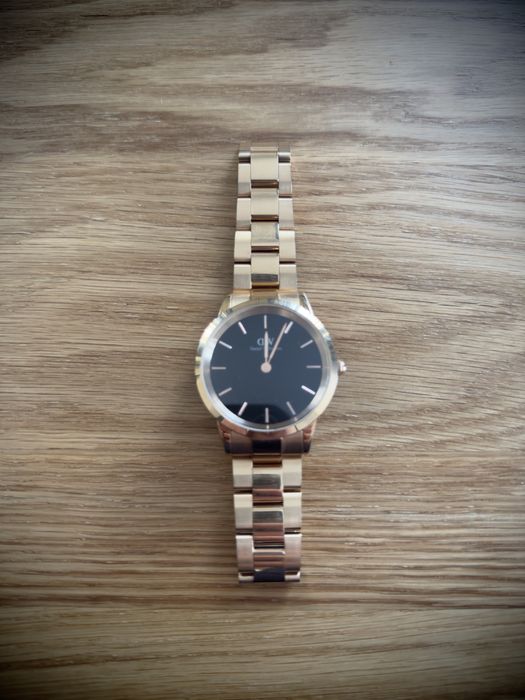 Daniel Wellington Iconic Link 40 Rose Gold | Oryginał | bdb !