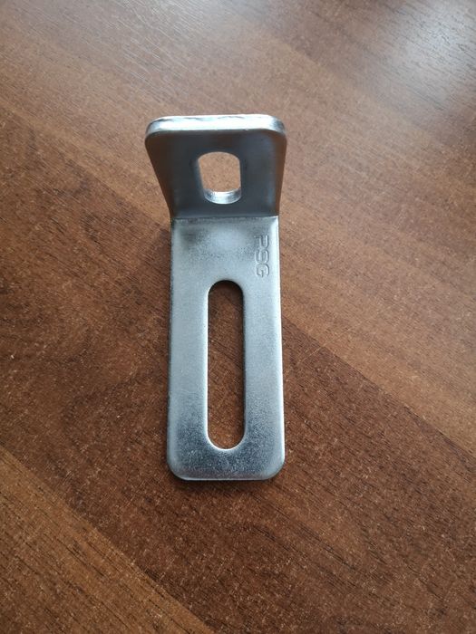 Kątownik górnej rolki prowadzącej bramy ocynk PSG