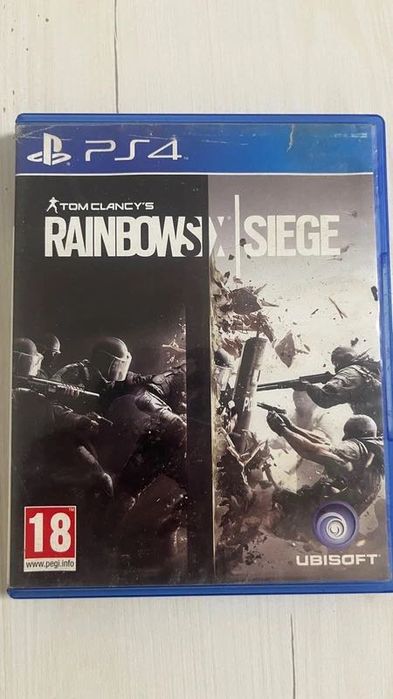 Caixa vazia Tom clancy Rainbow Six siege PS4