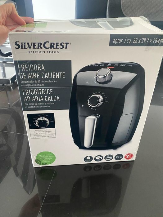 Fritadeira a ar quente, perfeita