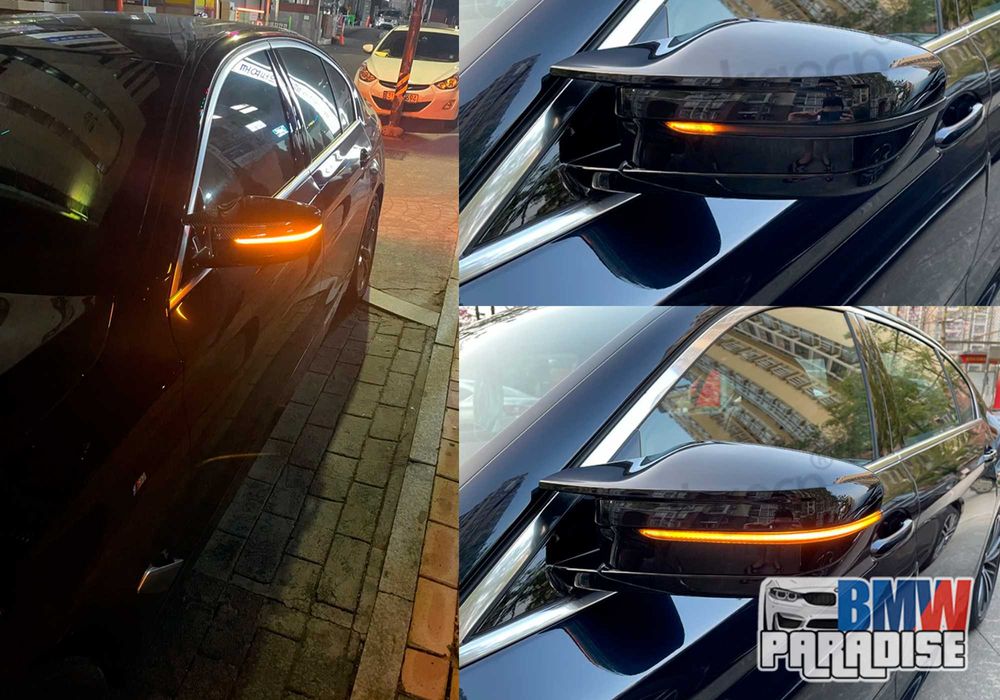 РАСПРОДАЖА! Динамические поворотники в зеркала G30 G20 G11 F90 тониров