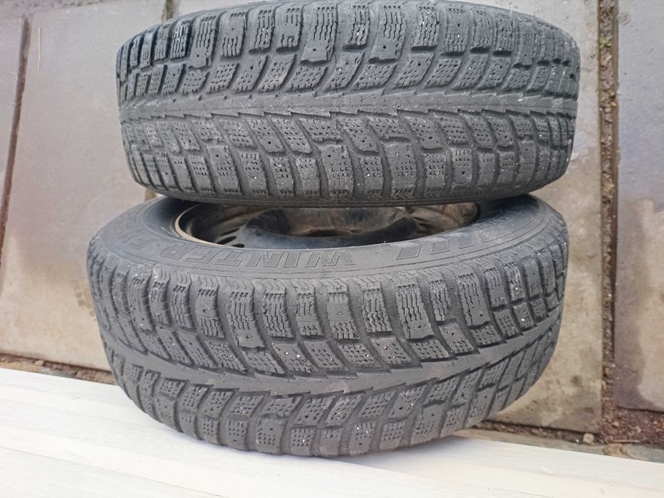 Колеса Опель Астра Вектра Омега Зафира 5х110 65.1 резина зима пара