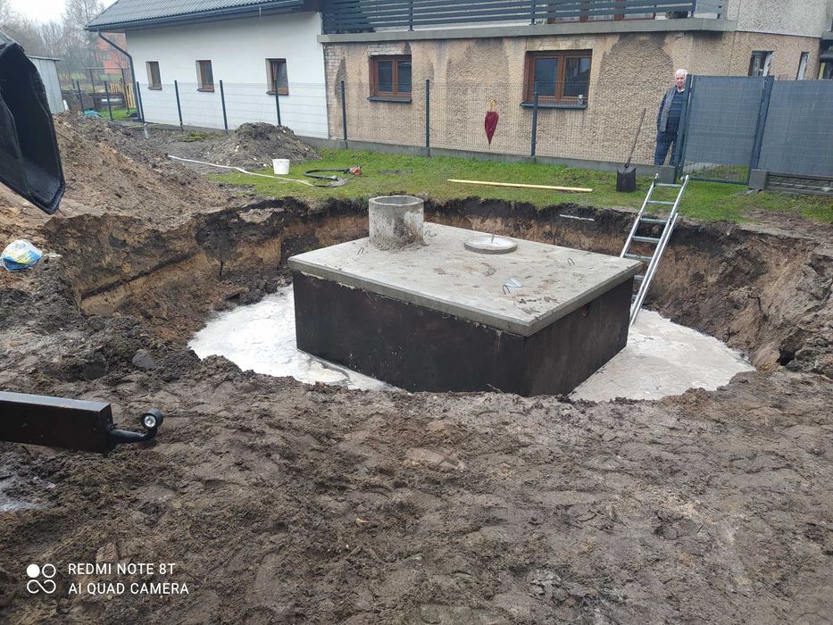 Szambo betonowe Piwnica Ogrodowa Kanał samochodowy