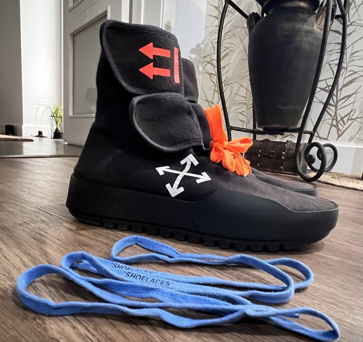 Off-White Wrap Hi-Top Sneakers.
