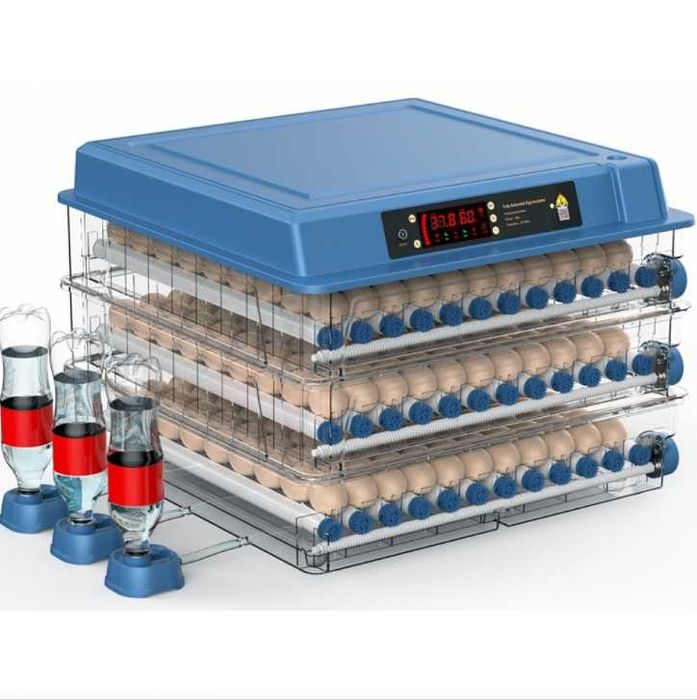 Інкубатор  автоматичний 220/12В цифровий, контроль вологості!