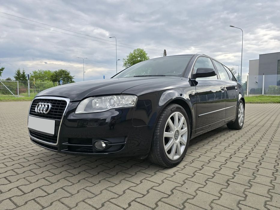 Audi A4 Avant Sline BFB Nowy Rozrzad i Sprzegło Skóry Xenon Szyber Navi PDC IDEALNA