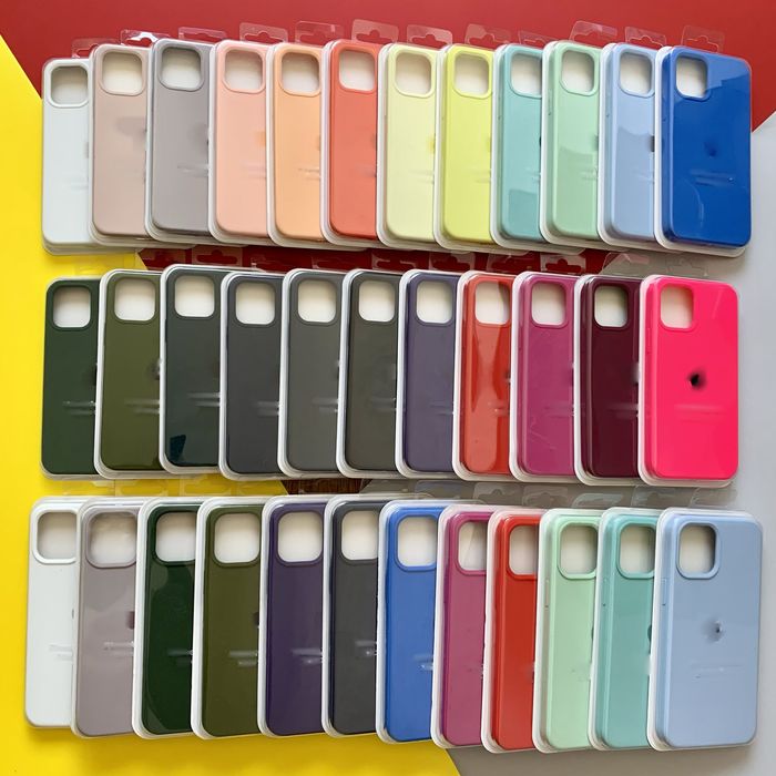 Силіконовий чохол чехол кейс з мікрофіброю для на IPhone 12 Pro Max