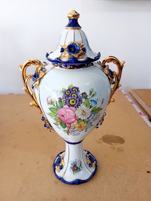 Loiça procelana pintada à mão Myrtus