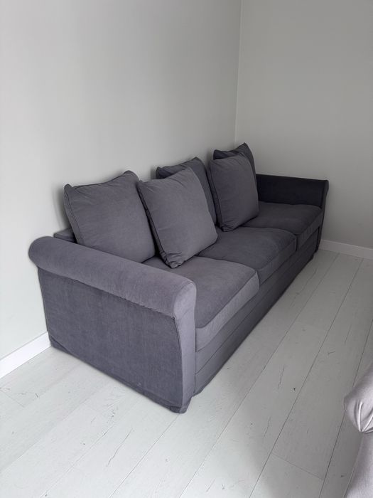 Sofa szara bez funkcji spania