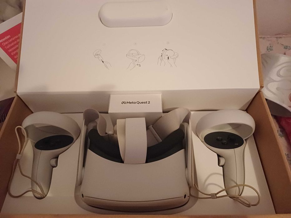 Óculos de Realidade Virtual Meta Quest 2, 128 GB