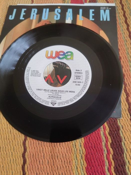 Alphaville-Jerusalem, 7"singiel winylowy