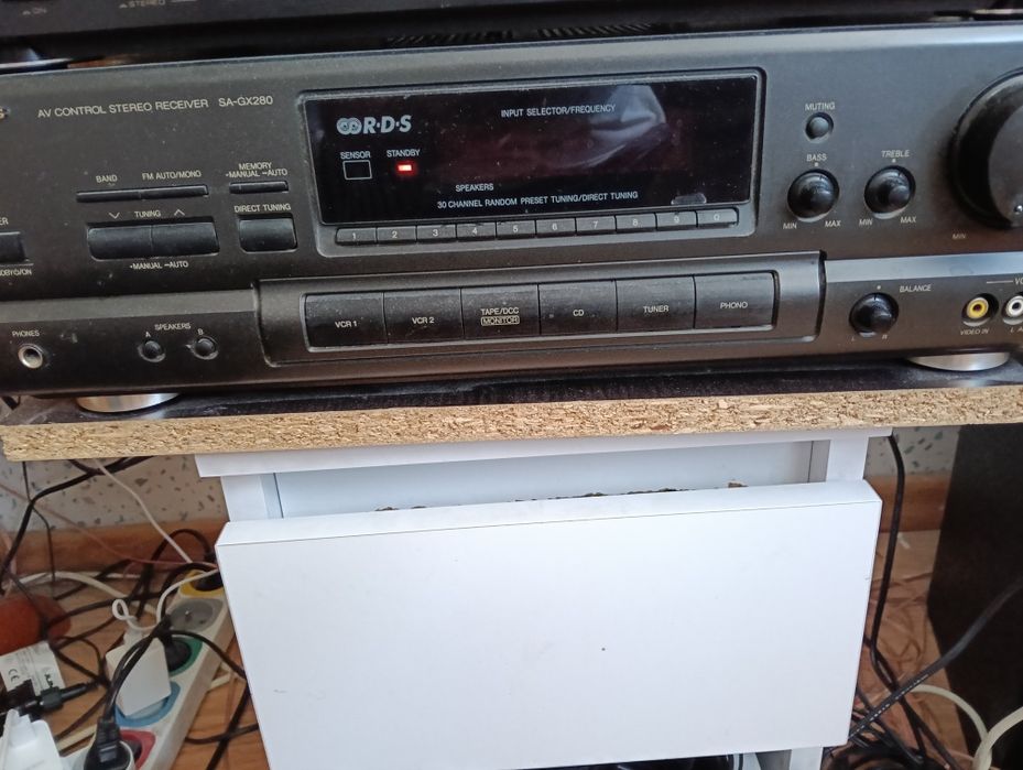 Amplituner Technics plus deck Technics