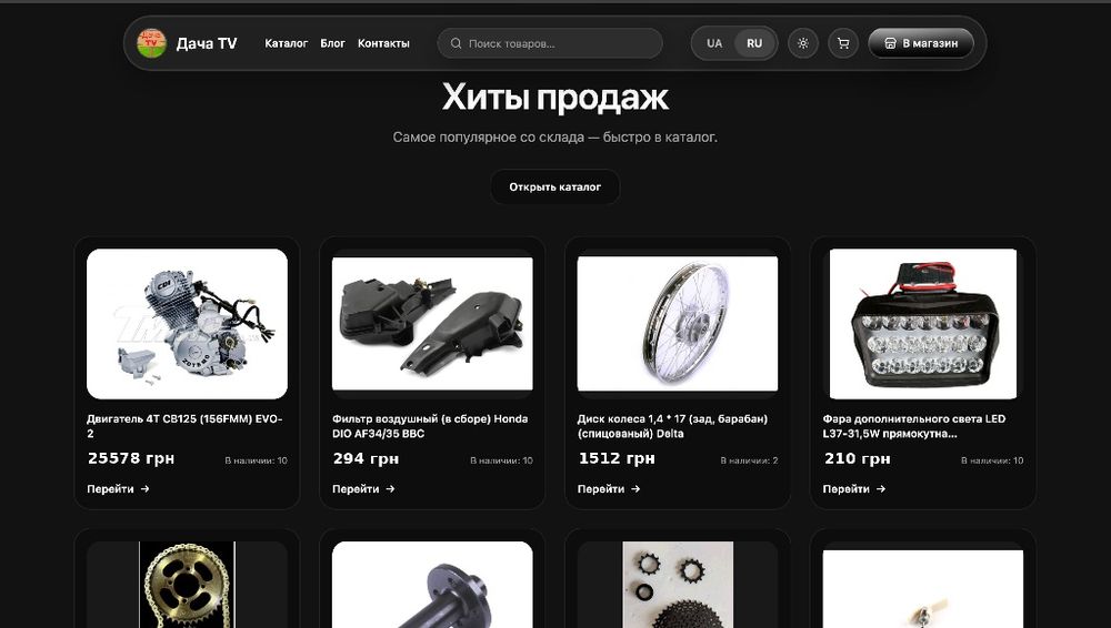 Продам готовий бізнес. Інтернет-магазин техніки запчастин інструментів