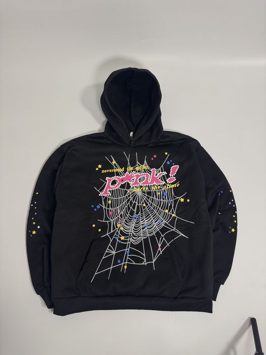 [РОЗПРОДАЖ] Худі на флісі Sp5der Pink M розмір